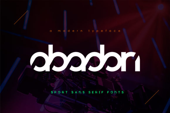 Abadon: A Modern Display Font for Bold Visual Impact