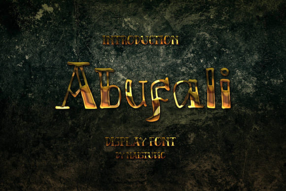 Abufali: The Playful Display Font That Elevates Your Brand