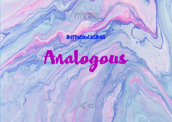 Analogous Font for a Joyful Brand Upgrade