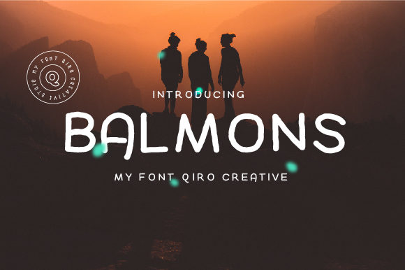 Balmons Font for Clear, Versatile Campaign Design
