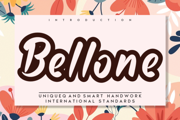 Bellone Font for Professional Branding and Creative Projects