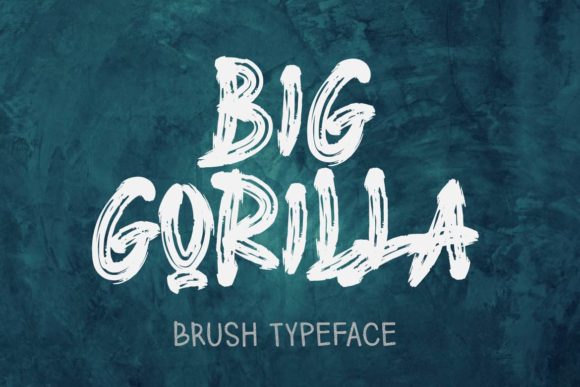 Big Gorilla: A Bold Display Font for Eye-Catching Branding