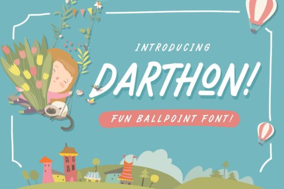 Darthon Display Font for Eye-Catching Digital Designs