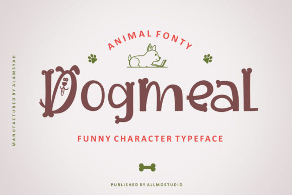 Dogmeal: A Joyful Display Font for Creative Makers