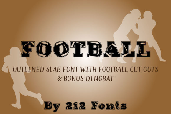 Football Font Download: A Bold Display Font for Creative Projects