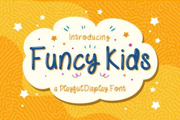 Funcy Kids: A Joyful Display Font for Branding and Design