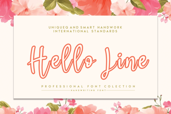 Hello Line Font Download and Design Uses