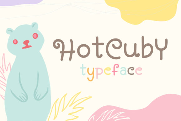 Hot Cuby: A Whimsical Font for Handmade Creations