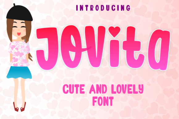 Jovita: A Joyful Display Font for Digital Creativity