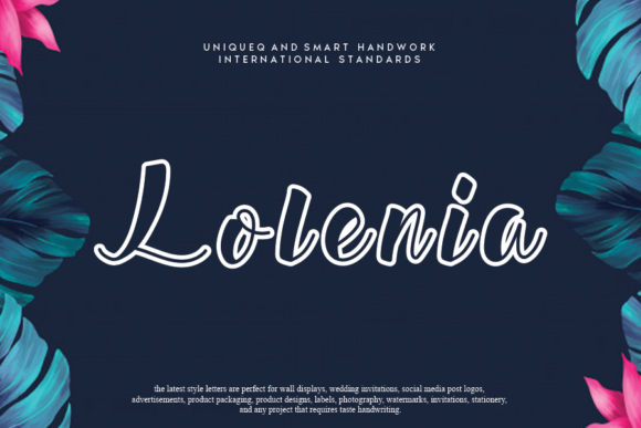 Lolenia: The Display Font That Elevates Your Campaigns