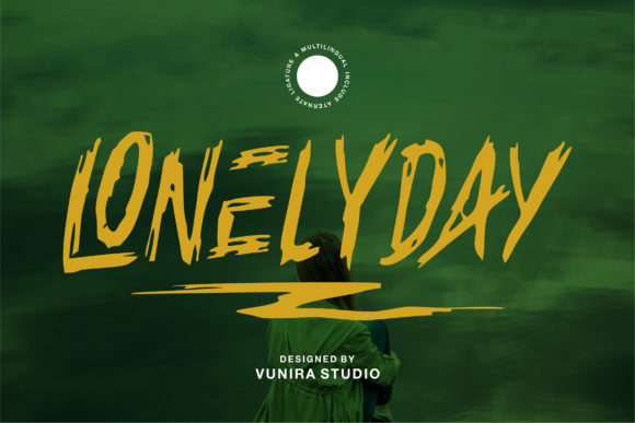 Lonelyday: A Unique Display Font for Creative Projects