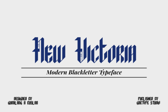 New Victoria Font for Professional Branding and Design