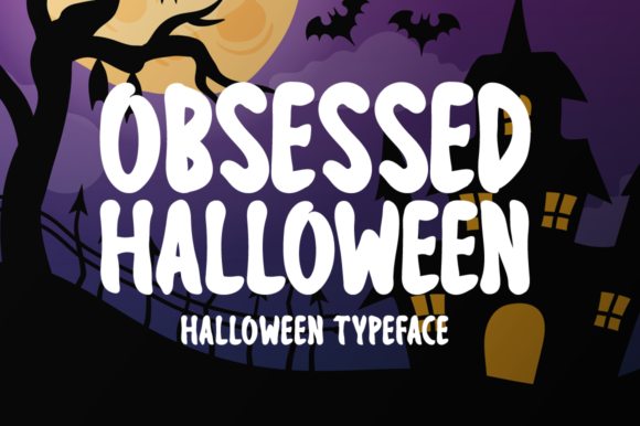 Obsessed Halloween Font for Web Design Projects