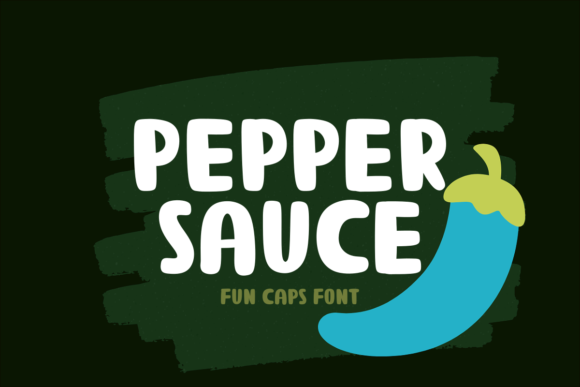 Pepper Sauce Font for Web Design and Branding