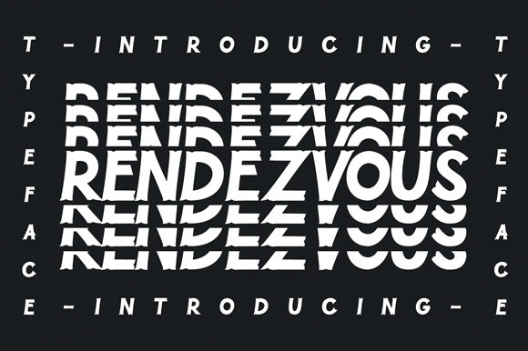 Rendezvous Font for Bold Editorial Design