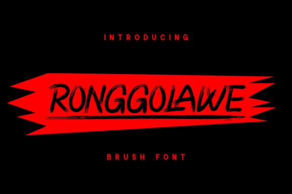 Ronggolawe Font for Bold Digital Branding