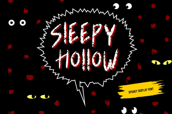 Sleepy Hollow Display Font for Web and Digital Design