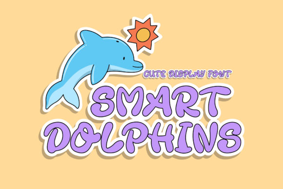 Smart Dolphins: A Versatile Display Font for Creative Projects