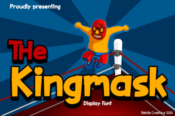 The Kingmask Display Font for Bold Editorial Design