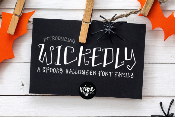 Wickedly Font for Halloween-Themed Branding and More