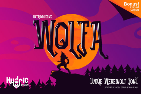 Wolfa: A Display Font for Bold Digital Branding